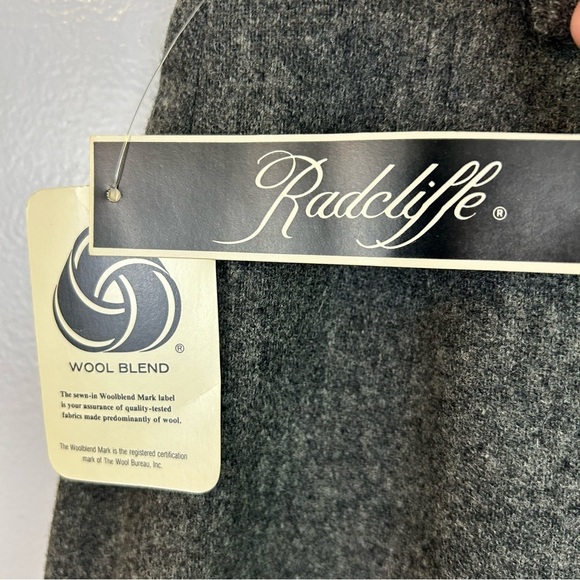 NWT Vintage Radcliffe Wool Blend High Waisted Pencil Skirt Size 12 - Picture 6 of 9